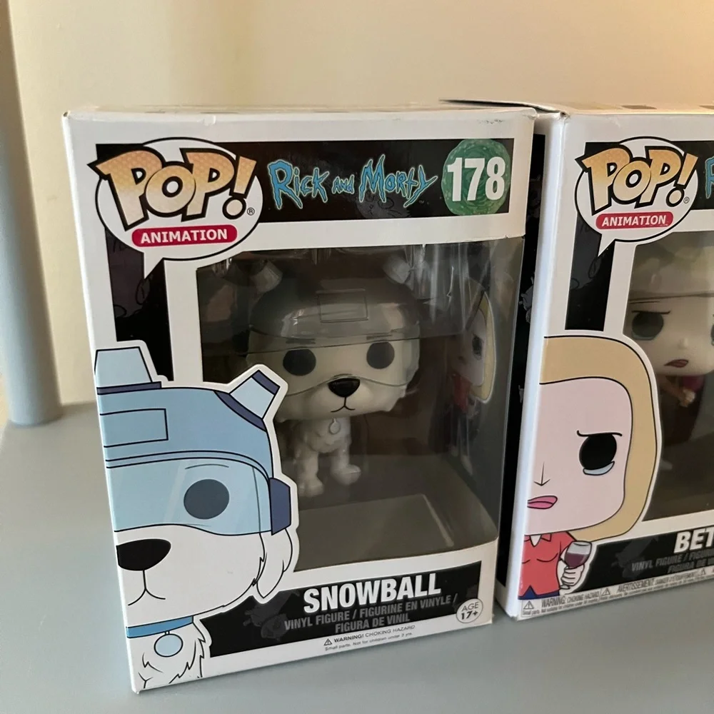 Funko Pop! Rick and Morty Figures Set (6) - Picture 2 of 10